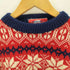 VIKING KNIT ノルウェー製 ハンドメイド ノルディック柄ニット メンズ JPN:M