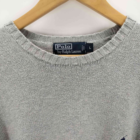ポロバイラルフローレン Polo by RALPH LAUREN ポニー刺繍 コットンニット メンズ JPN:L