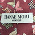ハナエモリ HANAE MORI 蝶柄シルクネクタイ メンズ