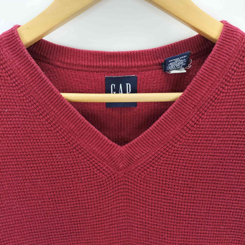 ギャップ Gap old 香港製 コットンベスト サーマル メンズ JPN:M