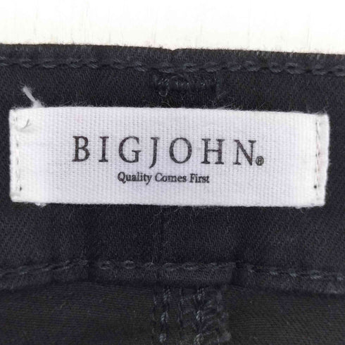 ビッグジョン BIG JOHN Tapered Skinny Denim Pants テーパード スキニー ブラック デニムパンツ メンズ 30