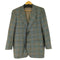 バーバリーズ BURBERRYS 80S POLIDORI ROMA チェックテーラードジャケット メンズ JPN:2