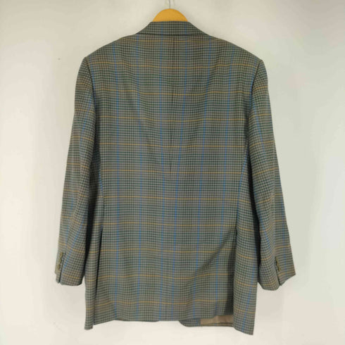 バーバリーズ BURBERRYS 80S POLIDORI ROMA チェックテーラードジャケット メンズ JPN:2