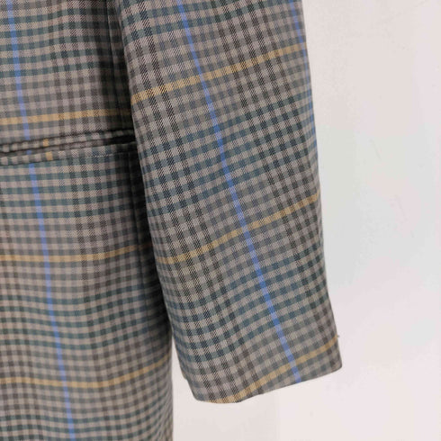 バーバリーズ BURBERRYS 80S POLIDORI ROMA チェックテーラードジャケット メンズ JPN:2