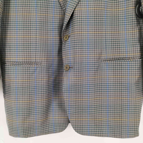 バーバリーズ BURBERRYS 80S POLIDORI ROMA チェックテーラードジャケット メンズ JPN:2