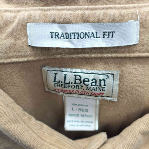 エルエルビーン L.L.Bean SHAMOIS CLOTH SHIRT シャモアクロスシャツ メンズ JPN:L