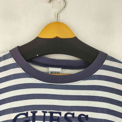 ゲス GUESS 90s USA製 ボーダークルーネックTシャツ メンズ