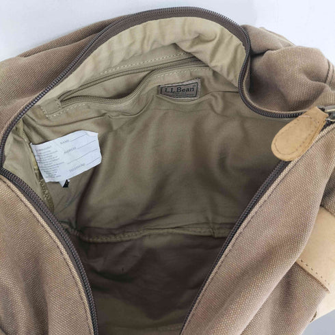 エルエルビーン L.L.Bean レザーキャンバス メッセンジャーバッグ メンズ