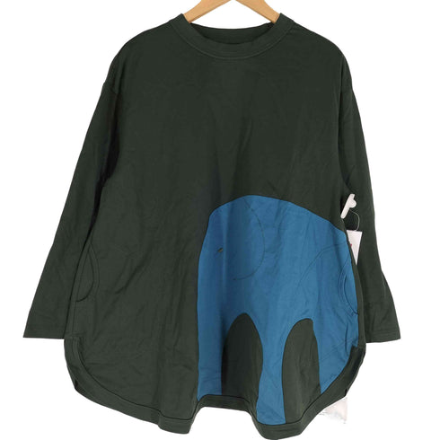 I+MU センソユニコ 象プリント長袖Tシャツ レディース 38