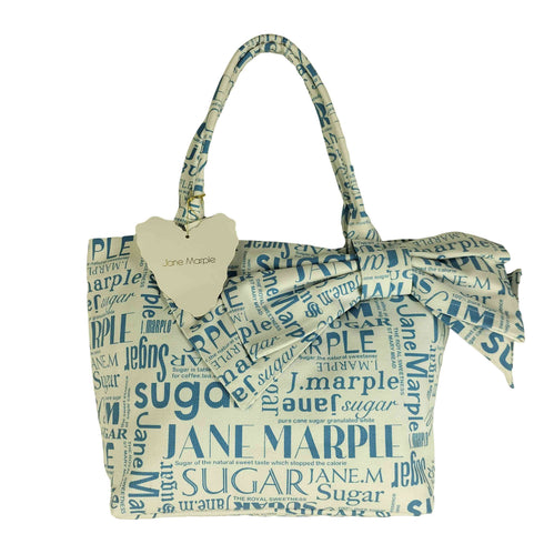 Jane Marple Sugar Logo シュガーロゴリボンハンドバッグ レディース