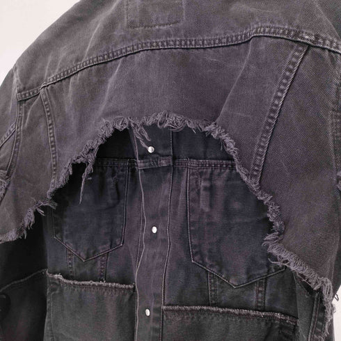 リーバイス Levis 70503 02 95年02月製 ダメージデニムベスト メンズ JPN:XL