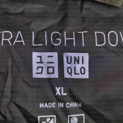 ユニクロ UNIQLO ウルトラライトダウンウェーブキルトジャケット メンズ JPN:XL