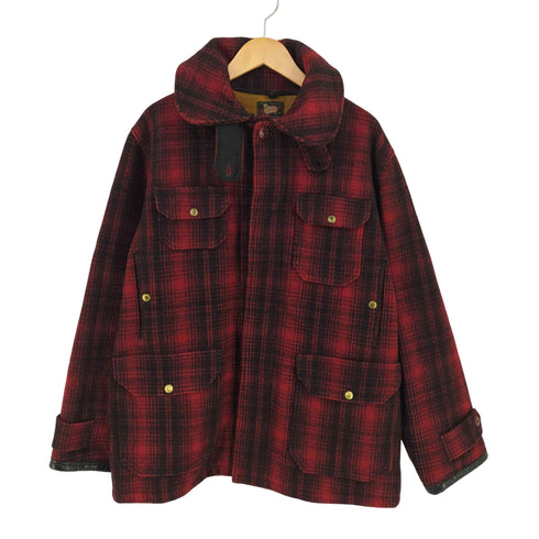 ウールリッチ WOOLRICH 40~50S オンブレ ウール マッキーノ クルーザージャケット メンズ US:42