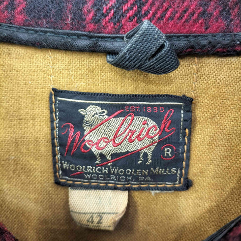 ウールリッチ WOOLRICH 40~50S オンブレ ウール マッキーノ クルーザージャケット メンズ US:42
