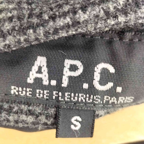 アーペーセー A.P.C. 日本製 ウール Aラインスカート 膝丈 レディース JPN:S