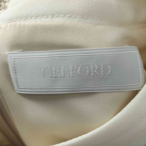 セルフォード CELFORD バックサテンプリーツワンピース レディース JPN:38