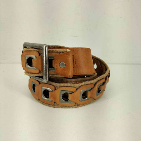 レノマ renoma PARIS レザーカットベルト メンズ