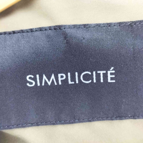 シンプリシテェ SIMPLICITE 18AW フーデッド コート レディース