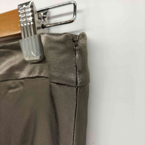 ザラ ZARA サテン エフェクト ミディスカート レディース JPN:M