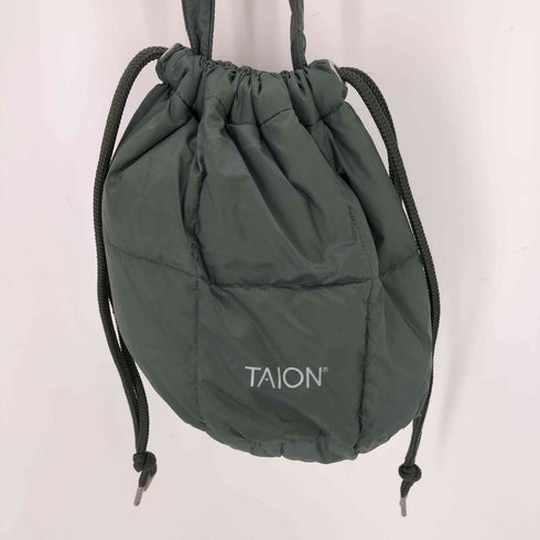 タイオン TAION ベーシック ドローストリング ダウンバッグ メンズ
