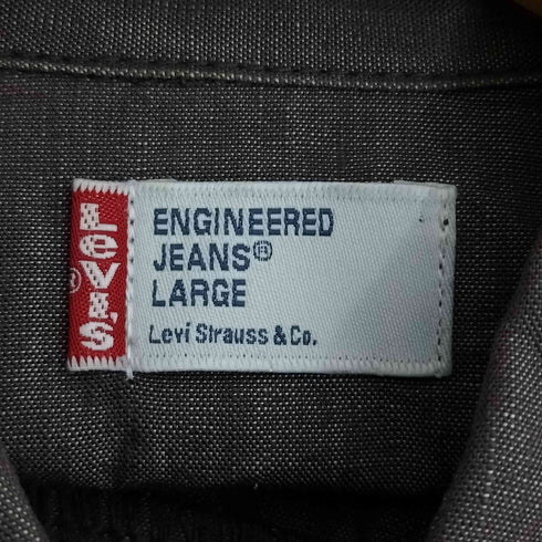 リーバイス Levis ENGINEERED JEANS コットンリネン ポケット シャツ メンズ import:L