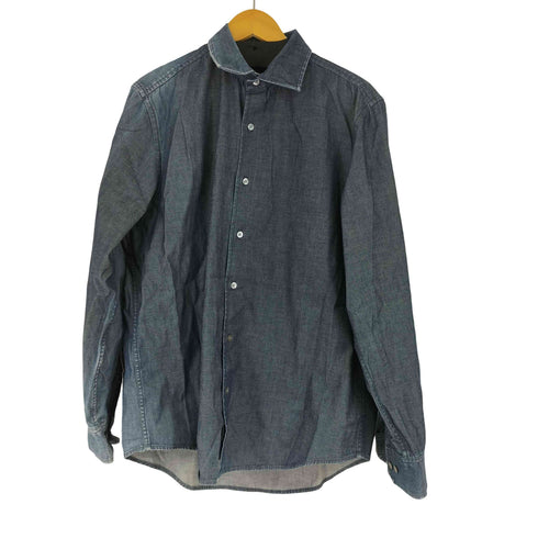 バナナリパブリック BANANA REPUBLIC 00s デニムレギュラーカラーシャツ メンズ JPN:M