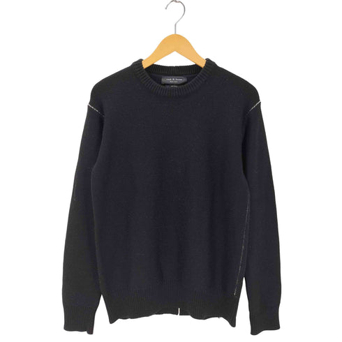 ラグアンドボーン rag&bone ステッチデザインクルーネックニット レディース JPN:S