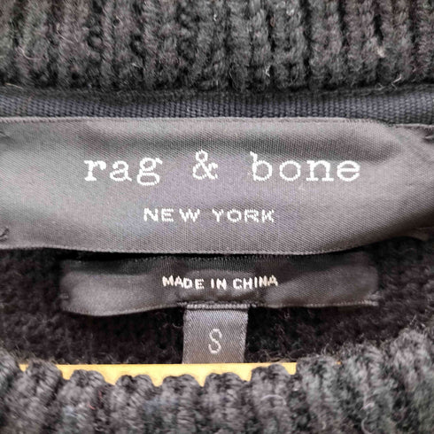ラグアンドボーン rag&bone ステッチデザインクルーネックニット レディース JPN:S