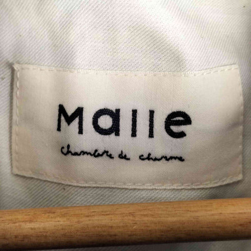 マルシャンブルドゥシャーム Malle chambre de charme リボン サッカーギンガムチェックシャツジャケット レディース FREE