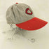 アメリカンニードル American Needle USA製 ANNCO PROFESSONAL MODEL Cincinnati Reds グリーンブリム 6パネルキャップ メンズ 7 3/8