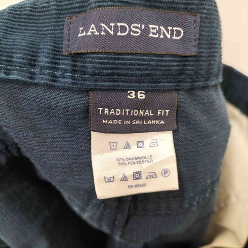 ランズエンド LANDS END TRADITIONAL FIT コーデュロイパンツ メンズ 36