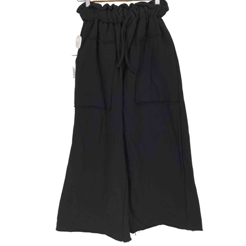 LVEU 裾カットオフワイドスウェットパンツ cool レディース