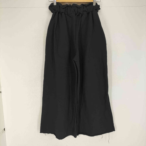 LVEU 裾カットオフワイドスウェットパンツ cool レディース