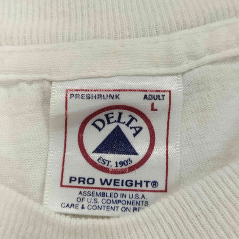 デルタプロウェイト DELTA PRO WEIGHT 90S MADE IN USA アニマルプリントTシャツ メンズ L