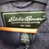 エディーバウアー Eddie Bauer レーヨン混ウール ステンカラー比翼ハーフコート メンズ import:S