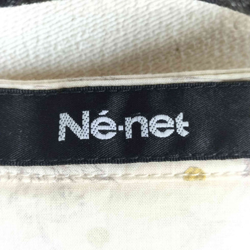 ネネット Ne-net 犬柄 開襟シャツワンピース レディース 2