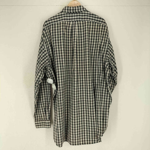 ラルフローレン RALPH LAUREN BIG SHIRT チェック柄オーバーサイズボタンダウンシャツ メンズ XL