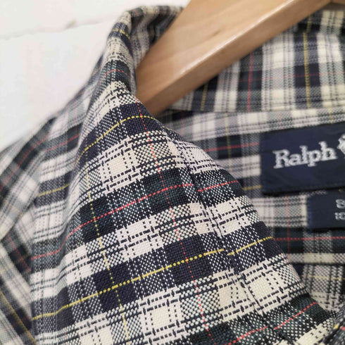 ラルフローレン RALPH LAUREN BIG SHIRT チェック柄オーバーサイズボタンダウンシャツ メンズ XL