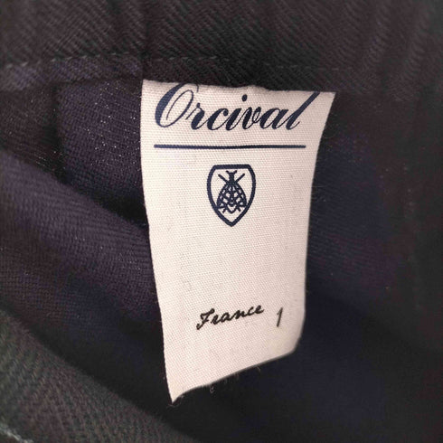 オーチバル ORCIVAL 19AW ウールコットン イージーパンツ レディース JPN:1