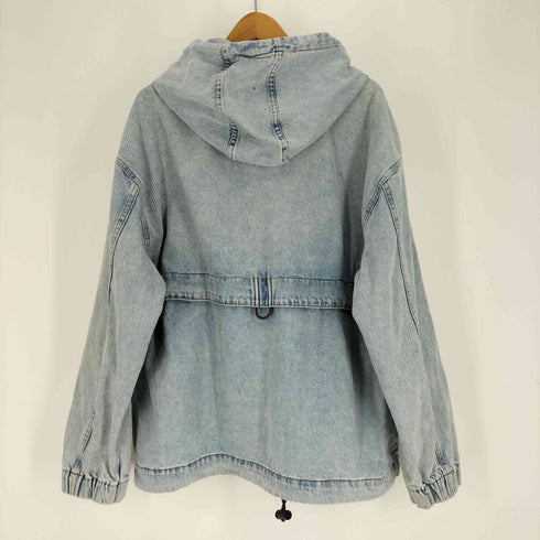 ベルシュカ BERSHKA Hooded Denim Jacket デニム アノラック ジャケット メンズ import:S