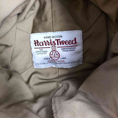 ハリスツイード Harris Tweed INFIELDER DESIGN ファー付きキャップ レディース