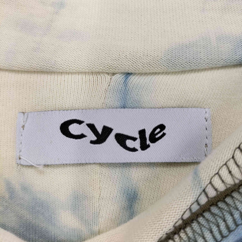 サイクル Cycle インサイドアウトデザインタイダイ染モックネックカットソー レディース