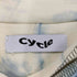 サイクル Cycle インサイドアウトデザインタイダイ染モックネックカットソー レディース