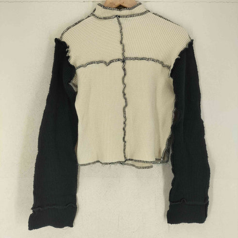 サイクル Cycle インサイドアウトデザインワッフルカットソー レディース