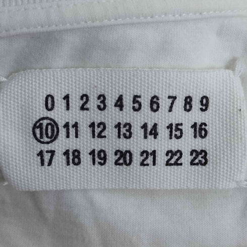 メゾンマルタンマルジェラ Maison Martin Margiela 10 イタリア製 ここのえ期 カレンダープリント クルーネック Tシャツ メンズ 46