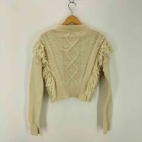 メイドインヘブン made in HEAVEN フリンジニット レディース ONE SIZE