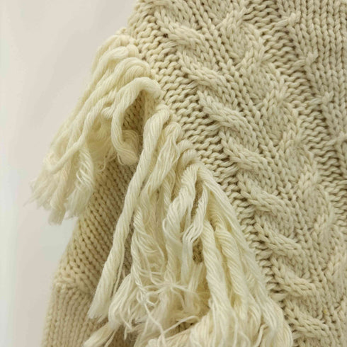 メイドインヘブン made in HEAVEN フリンジニット レディース ONE SIZE