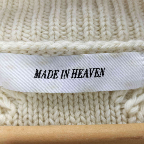 メイドインヘブン made in HEAVEN フリンジニット レディース ONE SIZE