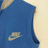 ナイキ NIKE 80S 紺タグ MADE IN USA ロゴプリントスウェットベスト EMARジッパー メンズ import:S