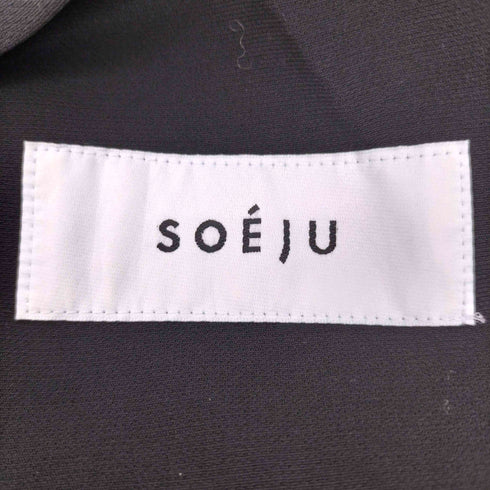 ソージュ SOEJU S-Double Cloth Series タックパンツ レディース JPN:XL